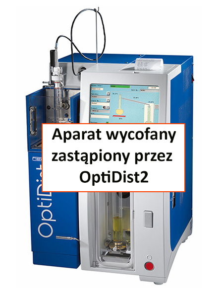 OptiDist Automatyczny aparat do oznaczania składu frakcyjnego produktów naftowych metodą destylacji normalnej